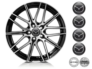 Mazda Pegatina de Tapacubos Estilo Logos de Cúpula Custom